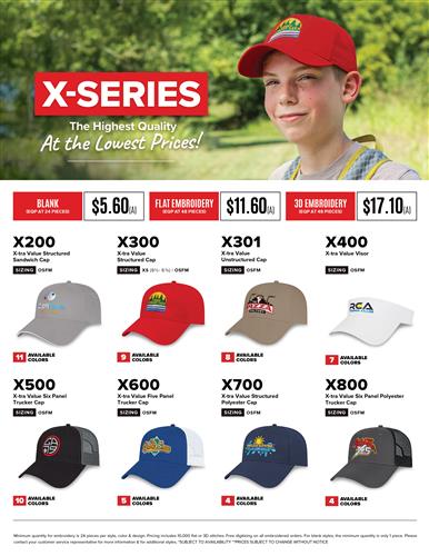 X-Series The Highest Quality At the Lowest Prices!