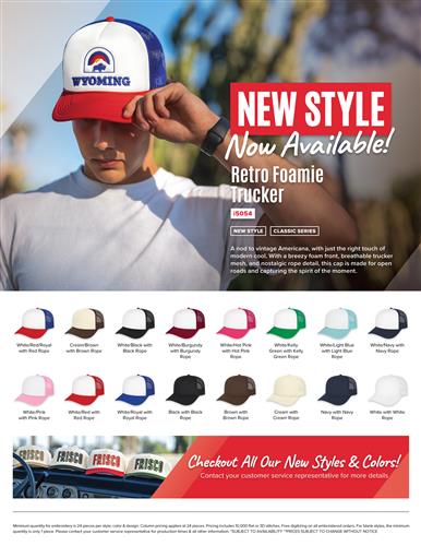 New Retro Foamie Trucker!