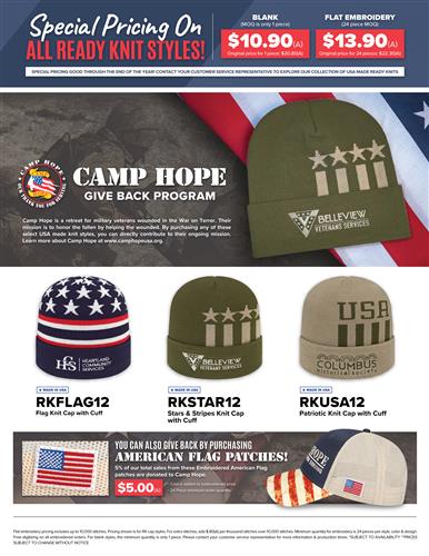 Camp Hope Give Back Program