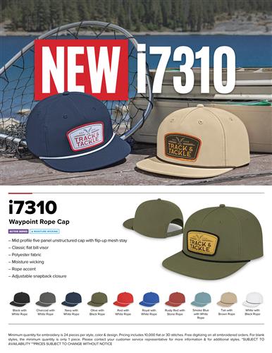 New Waypoint Rope Cap - Now Available!