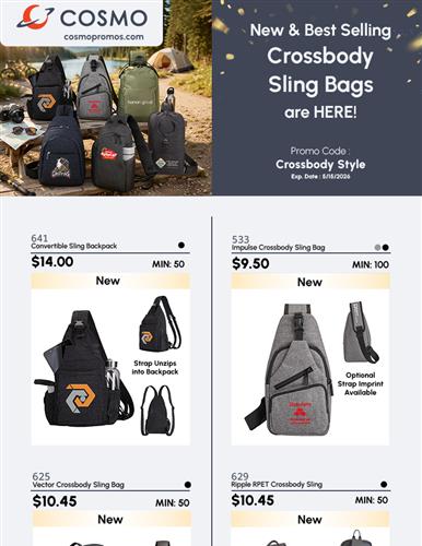 New &amp; Best Selling Crossbody Sling Bags are HERE!
