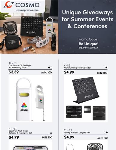 Unique Giveaways for Summer Events &amp; Conferences