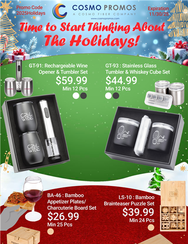 Time to Start Thinking About The Holidays!