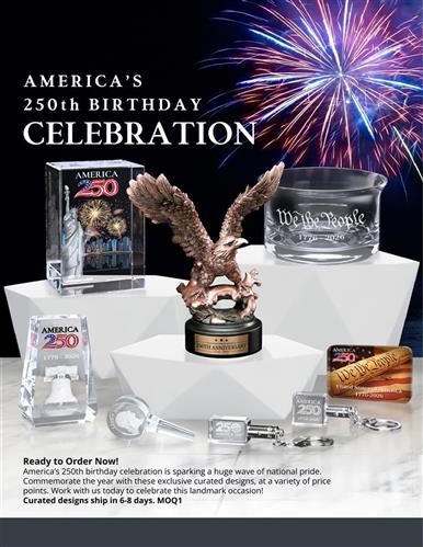 Commemorate America's 250th Birthday with these Exclusive Designs