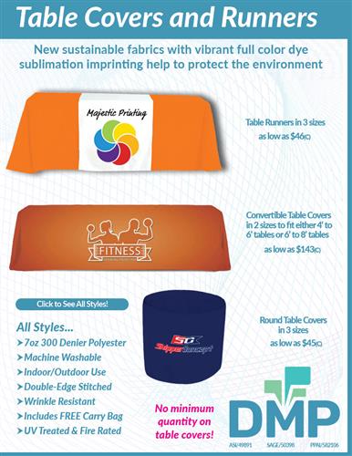 Sustainable Table Cover &amp; Runners