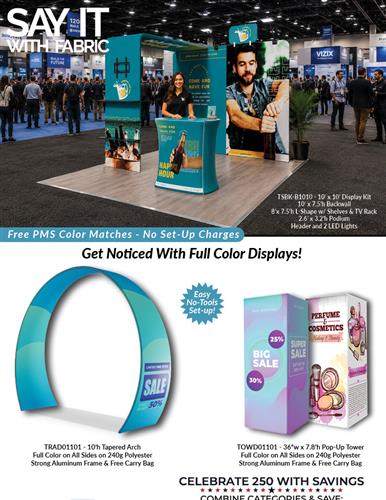 Get Noticed With A Full Color Display Kit
