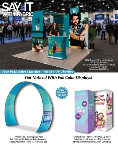Get Noticed With A Full Color Display Kit