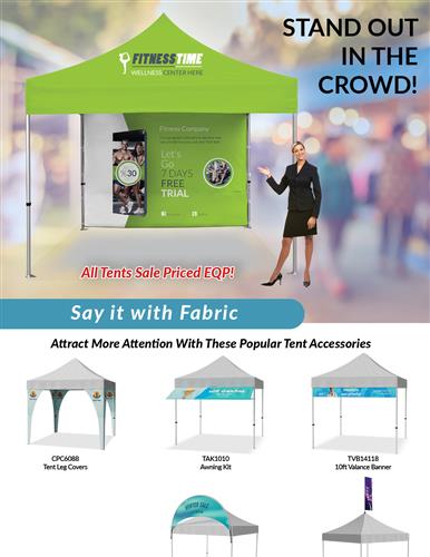 Below EQP Tent Sale from DMP
