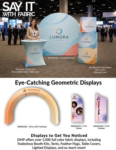 Get Noticed With a Geometric Display