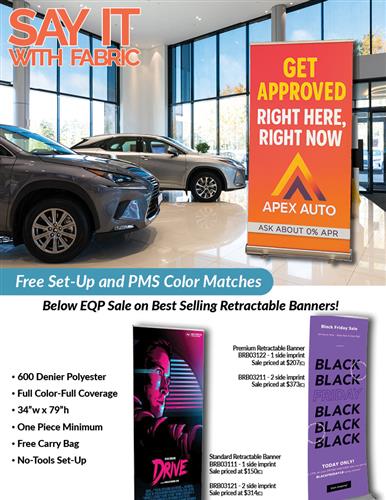 Retractable Display Banner Sale
