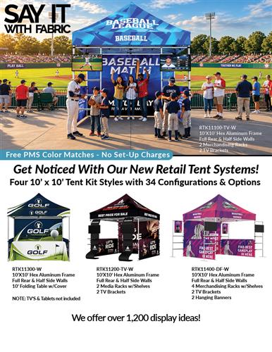New Retail Tent Systems