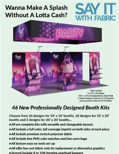 NEW Full Booth Display Kits