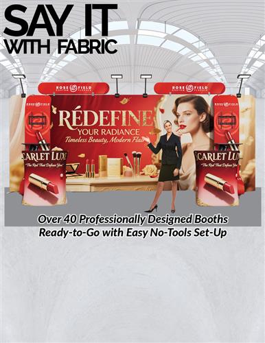 NEW Professionally Designed Trade Show Booths from DMP