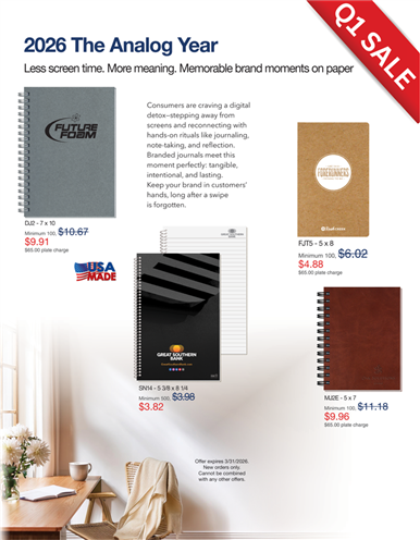 The Analog Reset Your Customers Want—Q1 Specials are Here!