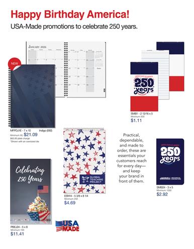 An American Milestone, Marked in Quality. Made in the USA