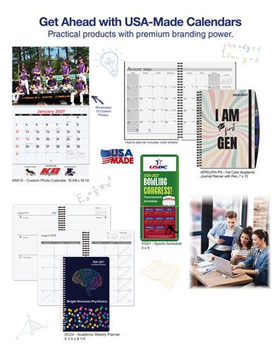 Get Ahead with USA Made Calendars