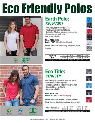 Eco Friendly Polos