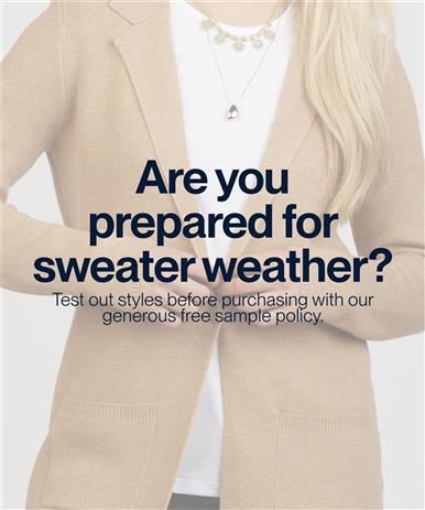 Are You Ready For Sweater Weather?