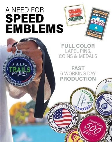 Lapel Pins, Coins, &amp; Medals - Fast 6 Day USA Production