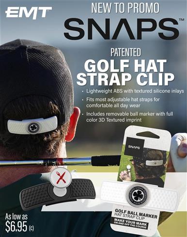 SNAPS Golf Hat Strap Clip