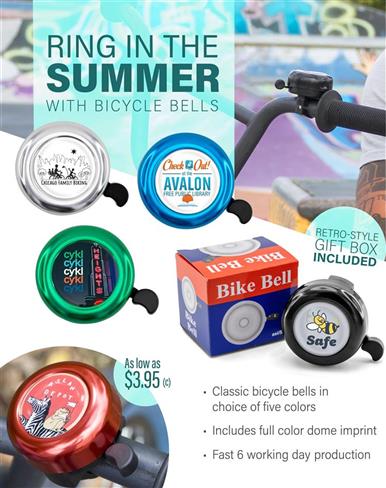 Ring in Summer Branding with Bike Bells