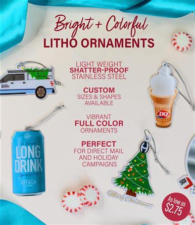 Full Color &amp; Fully Custom Holiday Ornaments