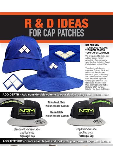 R &amp; D Ideas for Cap Patches