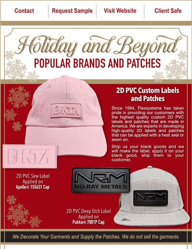 Holiday and Beyond - Popular Brands and Patches