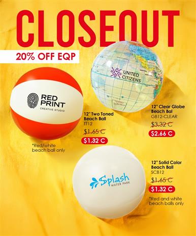 Make a Splash This Summer with Beach Balls!