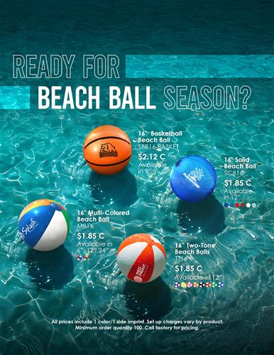 Make a Splash This Summer with Beach Balls!