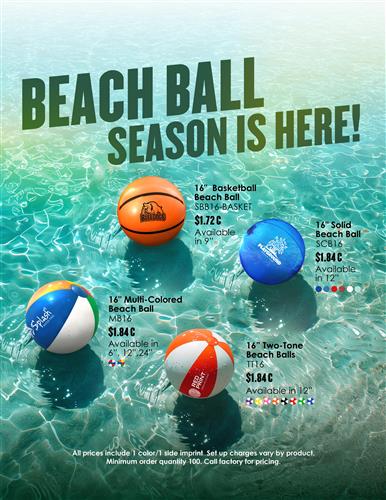 Make a Splash with Fully Customized Beachballs