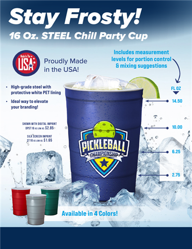USA-Made, Party-Ready: Meet the Steel Chill Cup