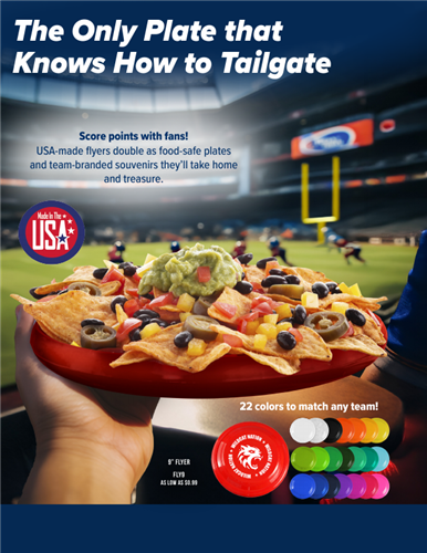 One Promo, Two Wins: Food-safe, USA-made flyers are fan favorites!