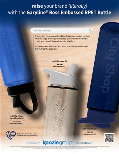 See how embossing creates a built-in brand impression