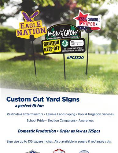 Yard Signs: A perfect fit for outdoor businesses