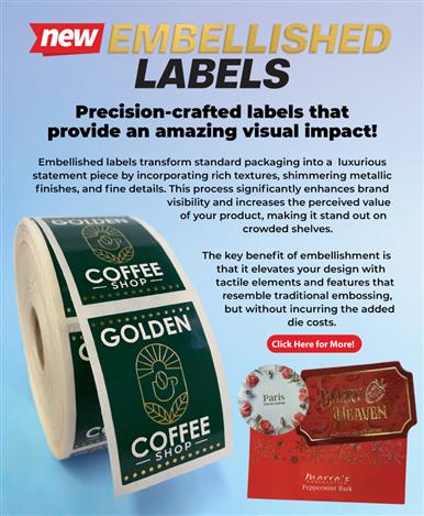 Elevate your labels with Embellishment