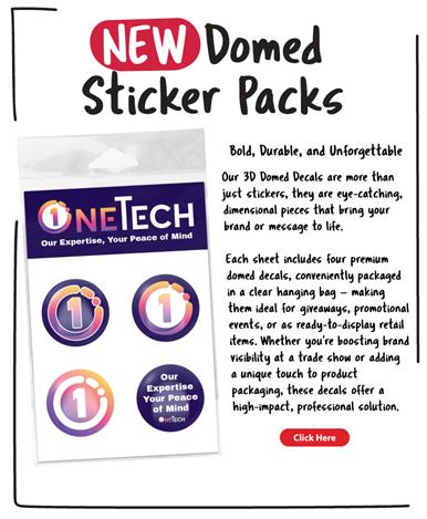 New Domed Sticker Packs are here!