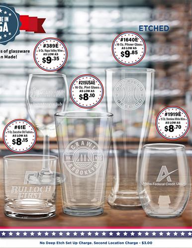 USA Made Glassware