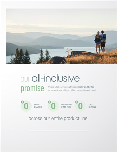 An All-Inclusive Promise On All Eco-Friendly Products