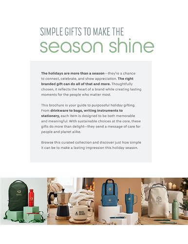 Simple Gifts To Make The Season Shine
