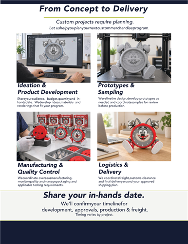 Your custom project starts with a timeline | Let us help you plan to make it a success
