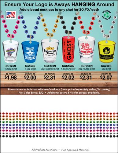 Your Logo is Always Hanging Around with Hanging Shots - Made in the USA
