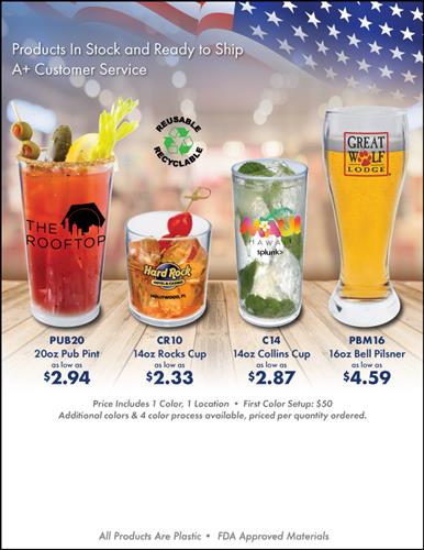 USA Made Drinkware