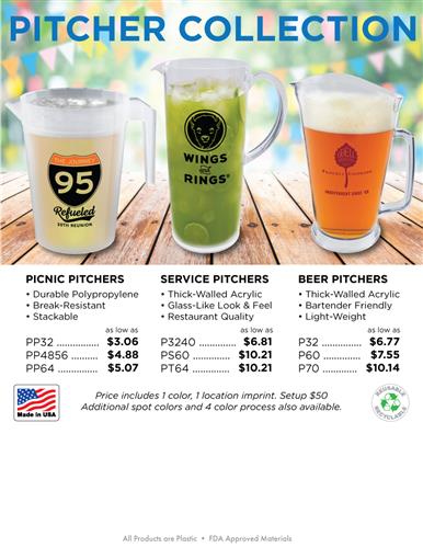 One Pour, Endless Possibilities - Shop Our Pitcher Styles