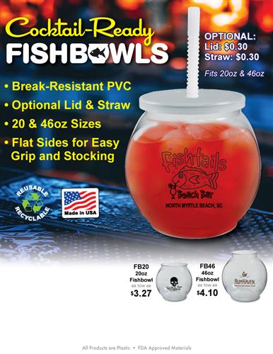 Hook Your Guests with Fish Bowl Cocktails