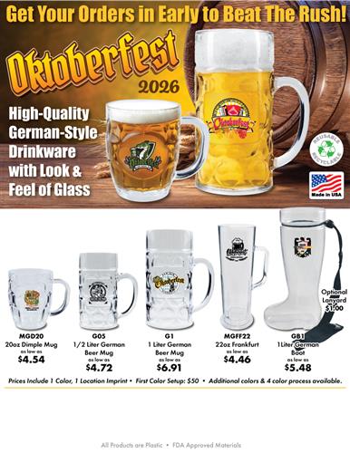 Put Your Brand in Every “Prost!” 🍺 Custom Oktoberfest Mugs