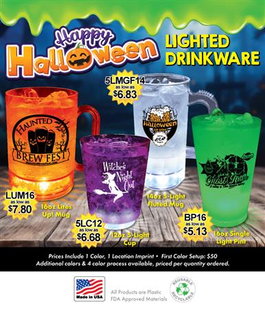 Light Up Your Halloween Nights with Spooktacular Drinkware