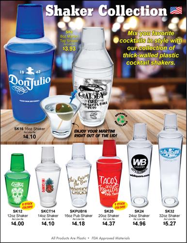 Your #1 Source for Cocktail Shakers - Made in the USA