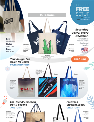 Spring Into Style with Fresh Tote Bags