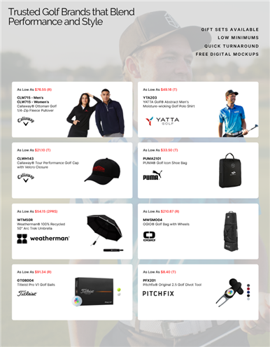 Trusted Golf Brands that Blend Performance and Style